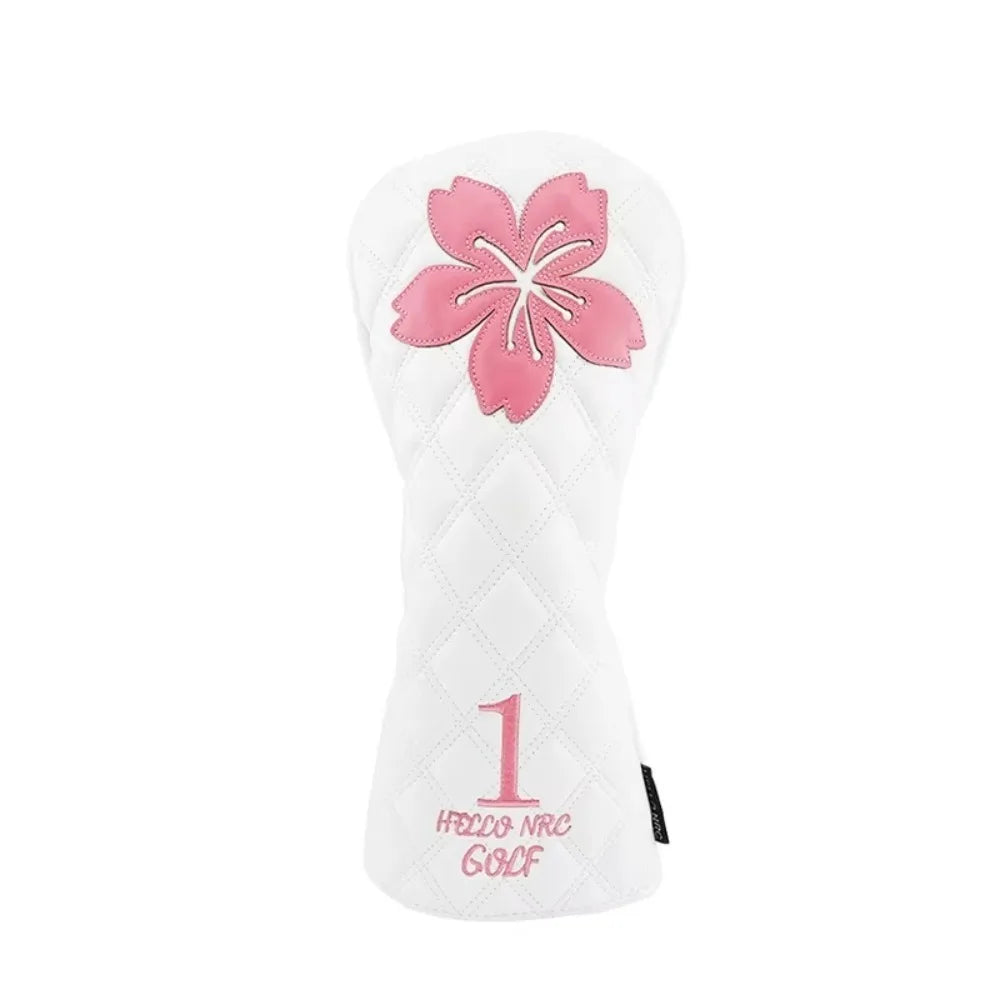 Sakura Pattern Golf Headcover (Driver, Fairway wood & Hybrid)