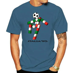 Mens Retro Italia 90 Football T-Shirt