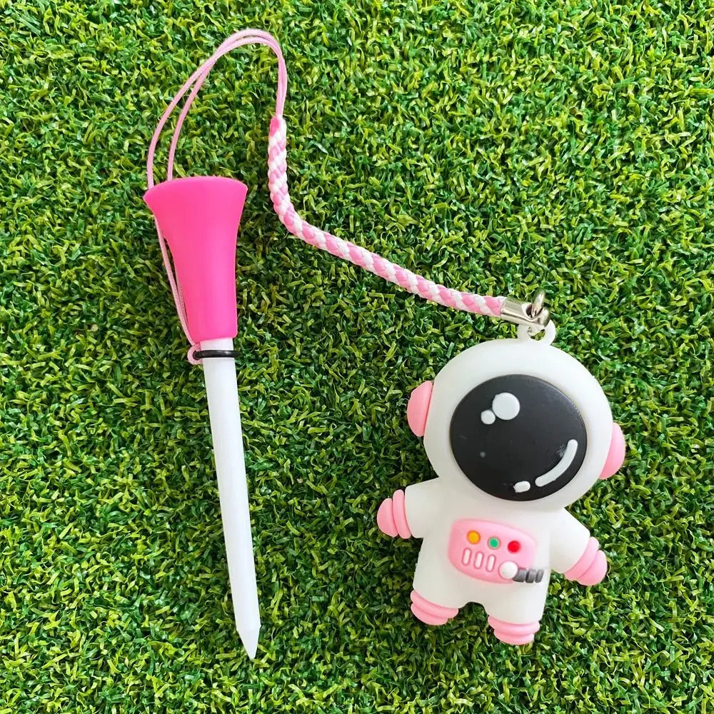 Cartoon Golf Rubber Tees  (Easy To Find)