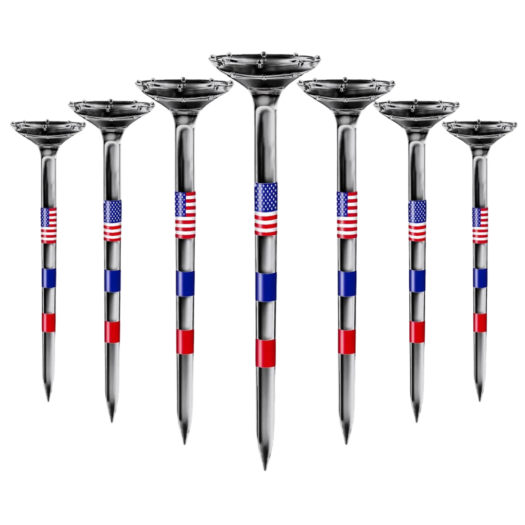 Ryder Cup USA 3 1/4'' Unbreakable Transparent Golf Tees