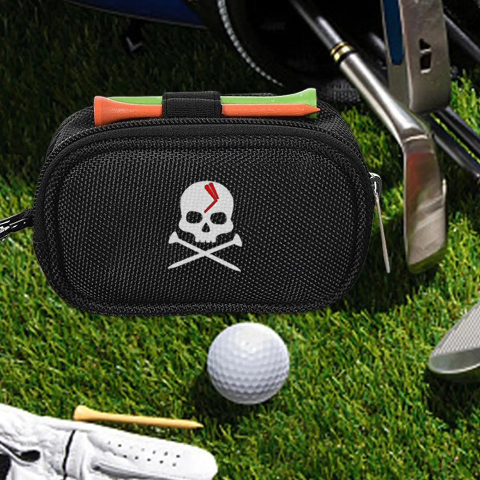 Golf Pouch Bag For Tees, Ball Markers and Pitch Repairers