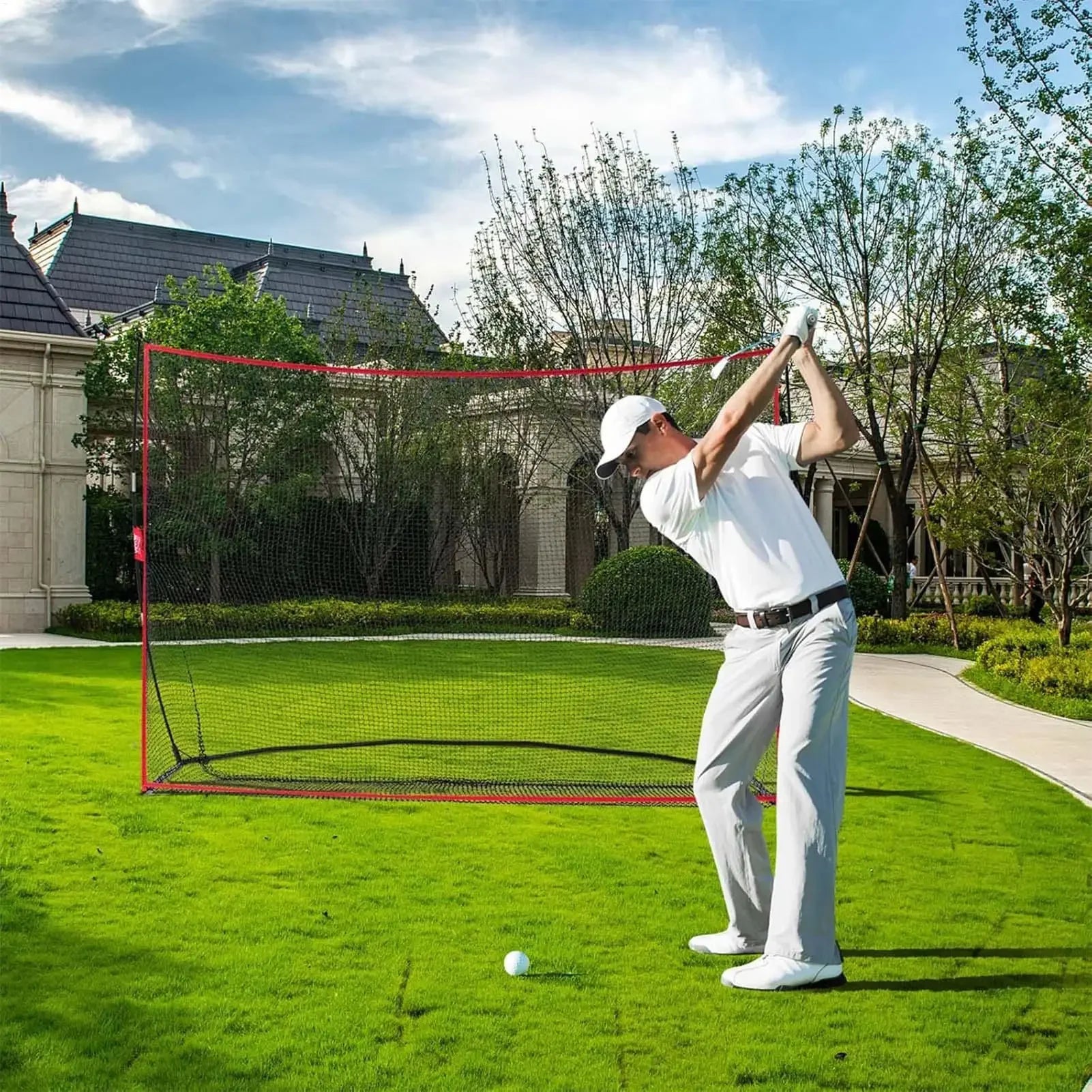 Golf Swing Practice Net (120" x 89")