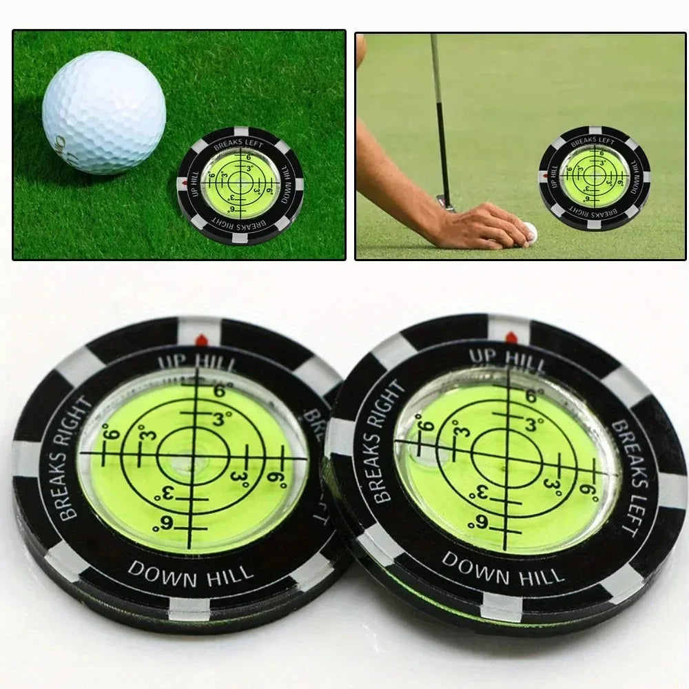 Slope Reader Golf Ball Marker