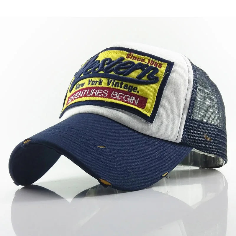 Western New York Retro Trucker Hats