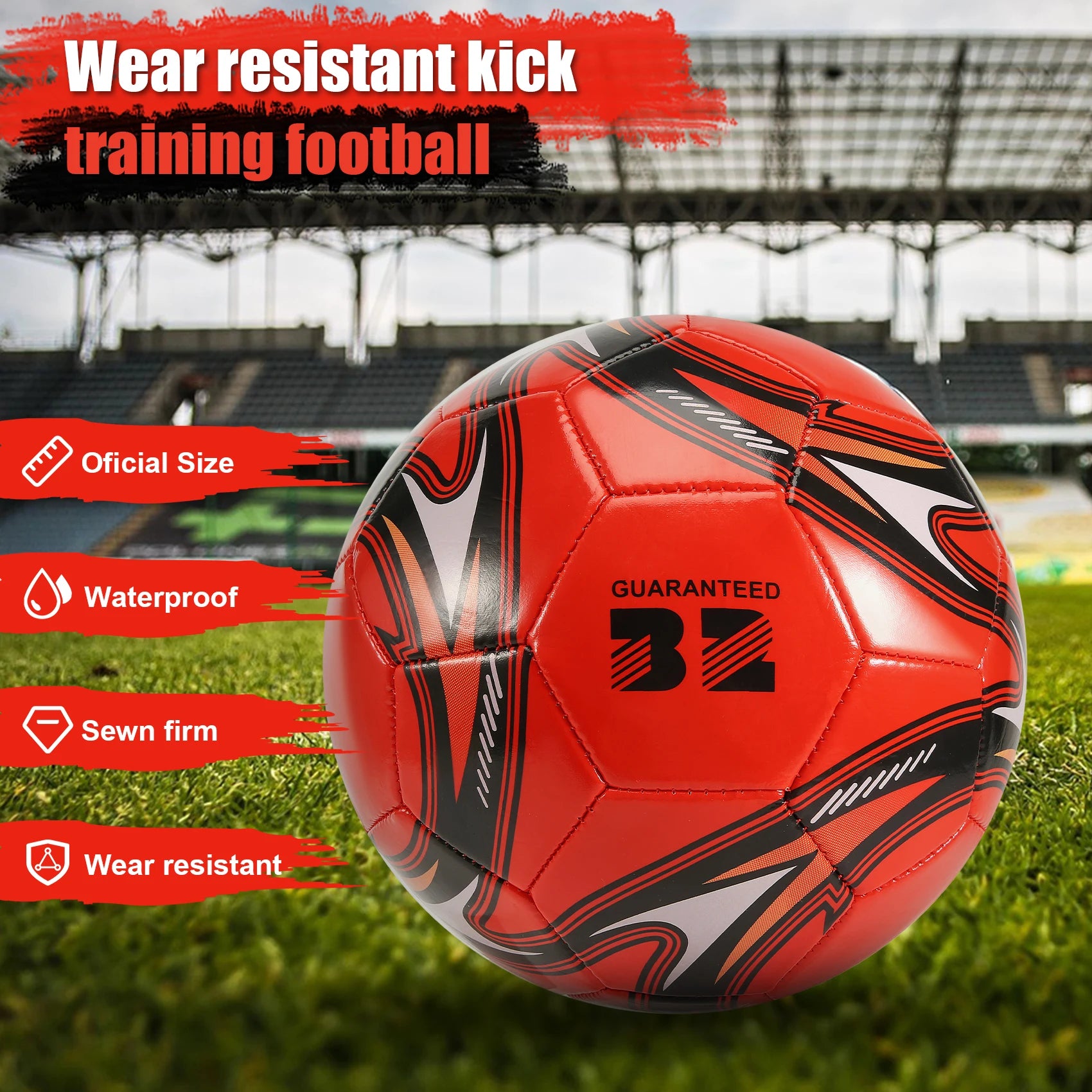 Football Size 5 - Red